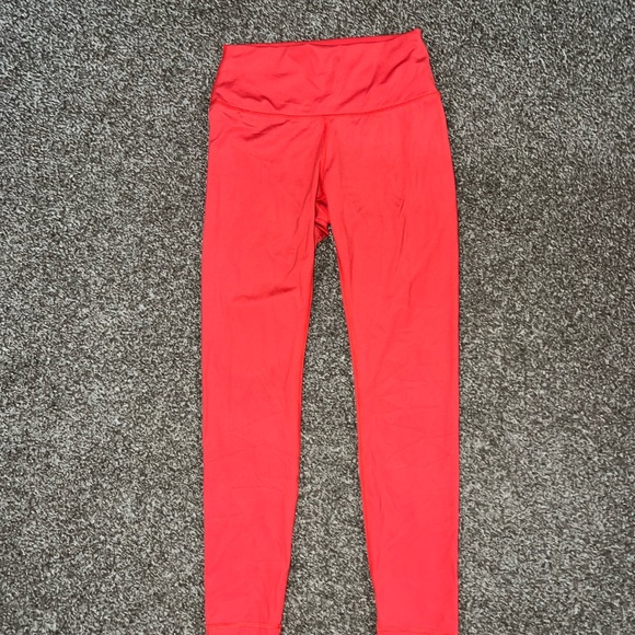 CRZ YOGA Vintage OG Bright Red Leggings - Picture 1 of 3